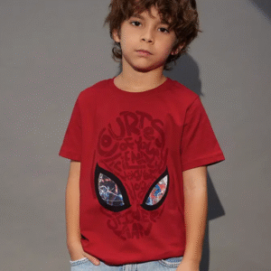 🕷️ Awesome Boys' Spider-Man Lenticular Patch T-Shirt