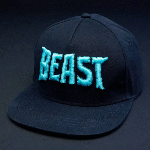 💪 Bold "BEAST" Embroidered Snapback Cap