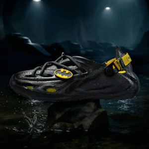 🦇 Batman Beyond Stealth Black Clogs with Silicone Charm