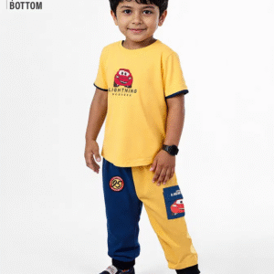 ⚡ Disney Lightning McQueen Boys' Co-ord Set - Top & Bottom!